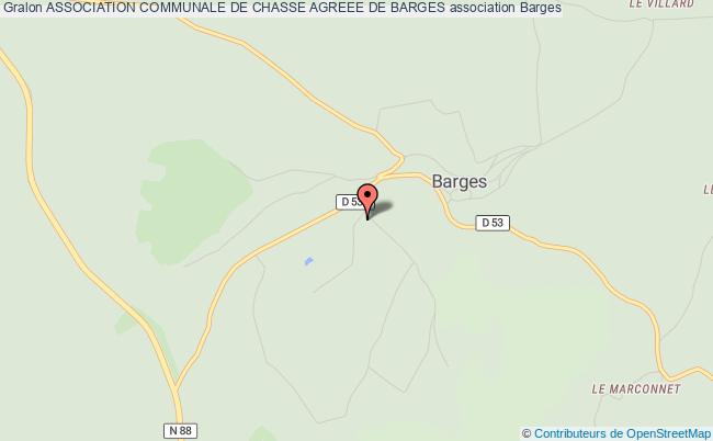 ASSOCIATION COMMUNALE DE CHASSE AGREEE DE BARGES