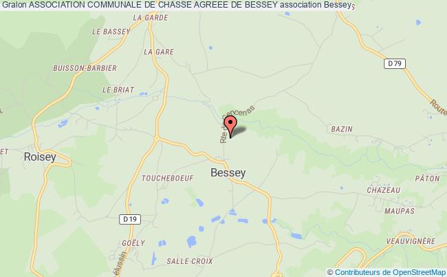 ASSOCIATION COMMUNALE DE CHASSE AGREEE DE BESSEY