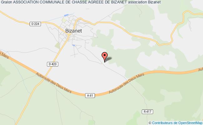ASSOCIATION COMMUNALE DE CHASSE AGREEE DE BIZANET
