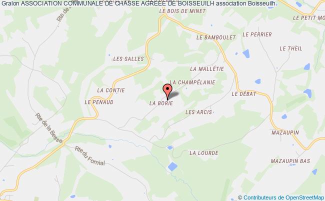 ASSOCIATION COMMUNALE DE CHASSE AGREEE DE BOISSEUILH