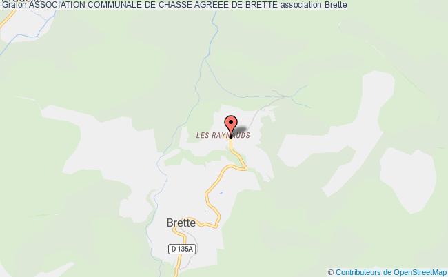 ASSOCIATION COMMUNALE DE CHASSE AGREEE DE BRETTE