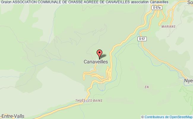 ASSOCIATION COMMUNALE DE CHASSE AGREEE DE CANAVEILLES