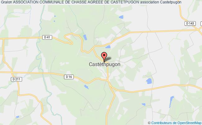 ASSOCIATION COMMUNALE DE CHASSE AGREEE DE CASTETPUGON
