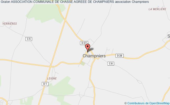 ASSOCIATION COMMUNALE DE CHASSE AGREEE DE CHAMPNIERS