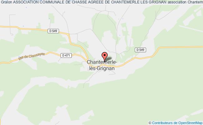 ASSOCIATION COMMUNALE DE CHASSE AGREEE DE CHANTEMERLE LES GRIGNAN