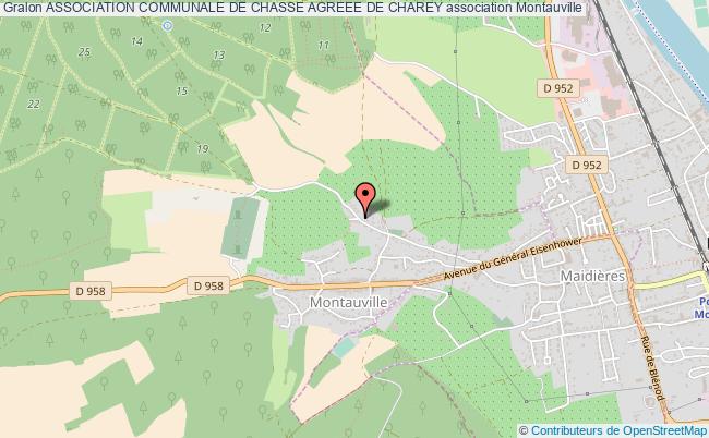 plan association Association Communale De Chasse Agreee De Charey Montauville