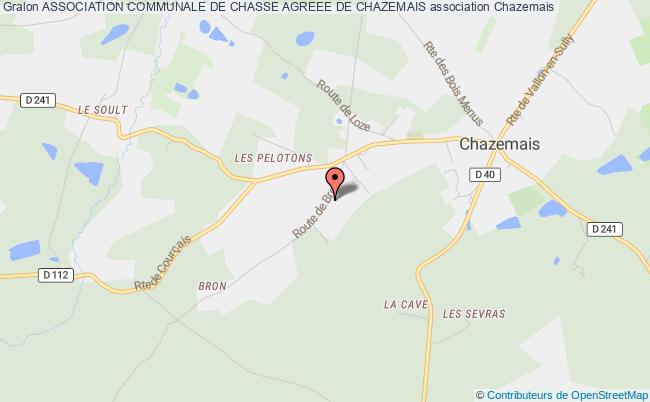 ASSOCIATION COMMUNALE DE CHASSE AGREEE DE CHAZEMAIS