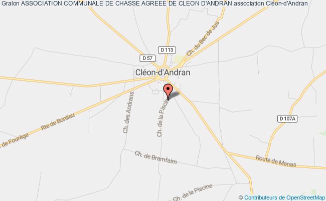 plan association Association Communale De Chasse Agreee De Cleon D'andran Cléon-d'Andran