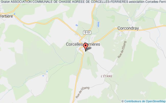ASSOCIATION COMMUNALE DE CHASSE AGREEE DE CORCELLES-FERRIERES