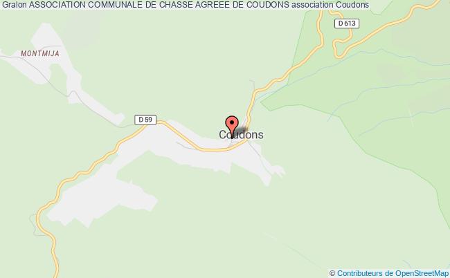 ASSOCIATION COMMUNALE DE CHASSE AGREEE DE COUDONS