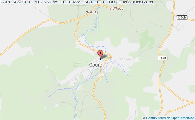 ASSOCIATION COMMUNALE DE CHASSE AGREEE DE COURET