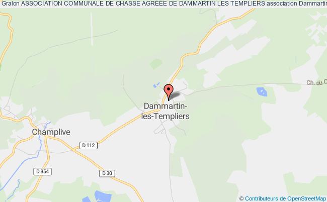 ASSOCIATION COMMUNALE DE CHASSE AGRÉÉE DE DAMMARTIN LES TEMPLIERS
