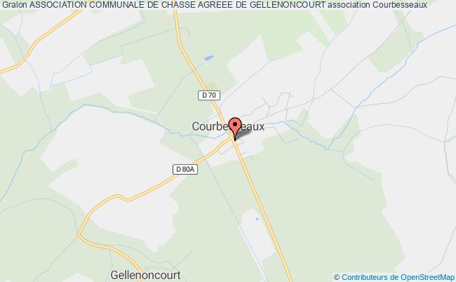 ASSOCIATION COMMUNALE DE CHASSE AGREEE DE GELLENONCOURT