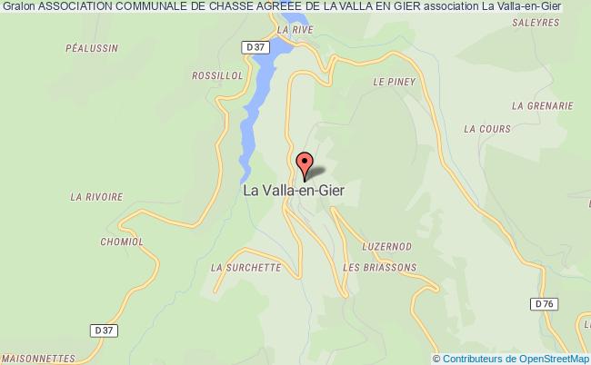 ASSOCIATION COMMUNALE DE CHASSE AGREEE DE LA VALLA EN GIER