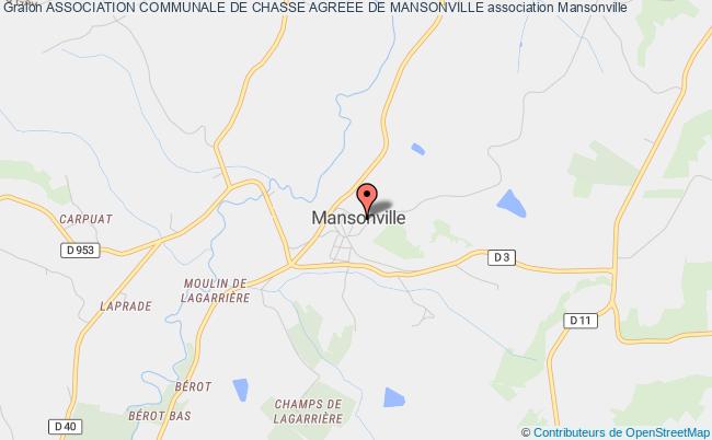 ASSOCIATION COMMUNALE DE CHASSE AGREEE DE MANSONVILLE