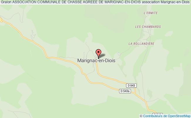 ASSOCIATION COMMUNALE DE CHASSE AGREEE DE MARIGNAC-EN-DIOIS