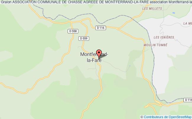 ASSOCIATION COMMUNALE DE CHASSE AGREEE DE MONTFERRAND-LA-FARE