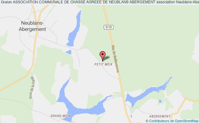 ASSOCIATION COMMUNALE DE CHASSE AGREEE DE NEUBLANS ABERGEMENT