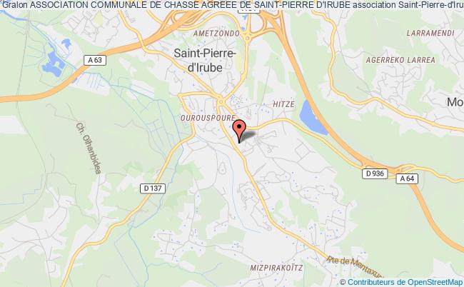 ASSOCIATION COMMUNALE DE CHASSE AGREEE DE SAINT-PIERRE D'IRUBE