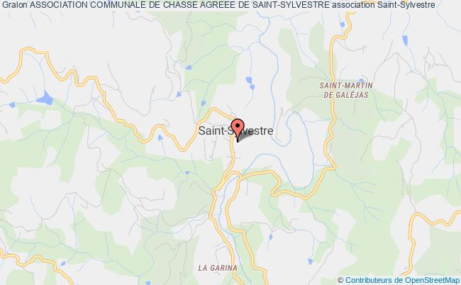 ASSOCIATION COMMUNALE DE CHASSE AGREEE DE SAINT-SYLVESTRE