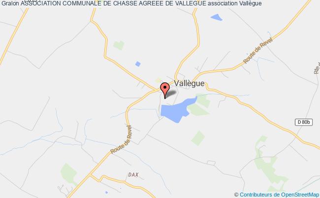 ASSOCIATION COMMUNALE DE CHASSE AGREEE DE VALLEGUE