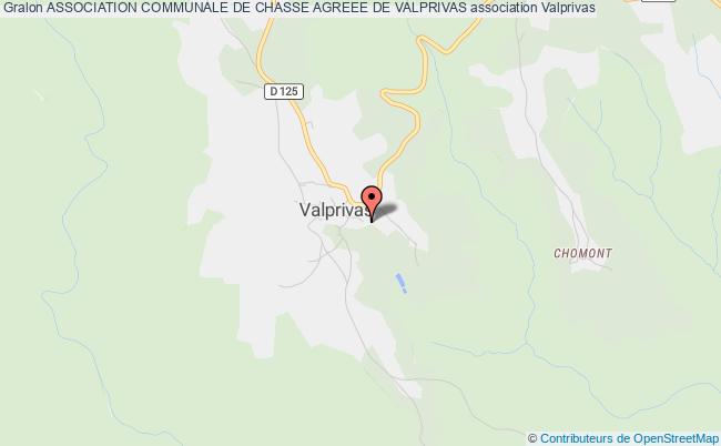 ASSOCIATION COMMUNALE DE CHASSE AGREEE DE VALPRIVAS
