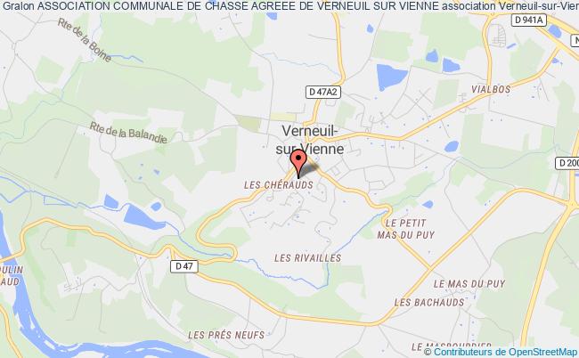 plan association Association Communale De Chasse Agreee De Verneuil Sur Vienne Verneuil-sur-Vienne