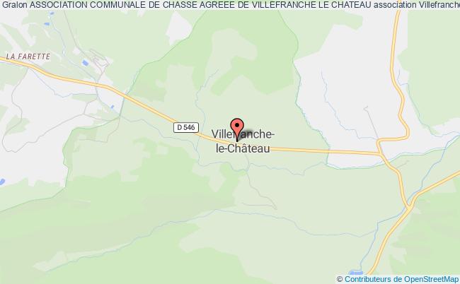 ASSOCIATION COMMUNALE DE CHASSE AGREEE DE VILLEFRANCHE LE CHATEAU