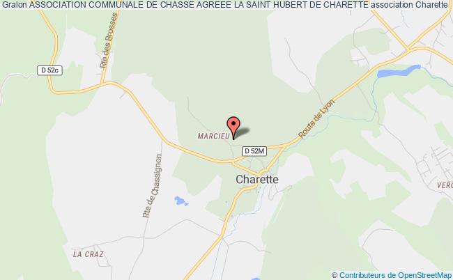ASSOCIATION COMMUNALE DE CHASSE AGREEE LA SAINT HUBERT DE CHARETTE