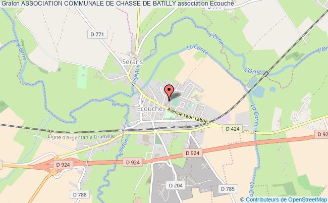 plan association Association Communale De Chasse De Batilly Batilly