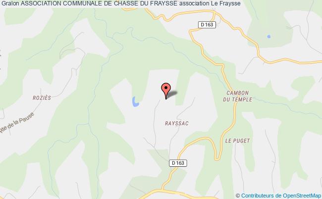 ASSOCIATION COMMUNALE DE CHASSE DU FRAYSSE
