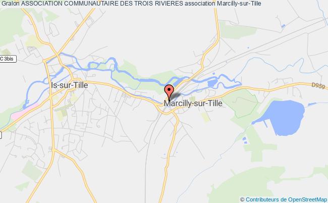 plan association Association Communautaire Des Trois Rivieres Marcilly-sur-Tille