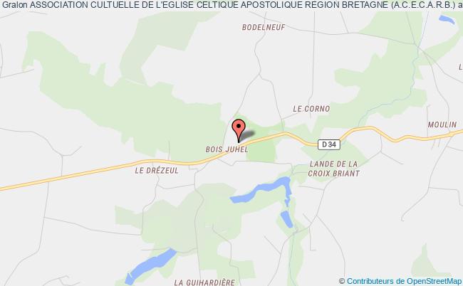 plan association Association Cultuelle De L'eglise Celtique Apostolique Region Bretagne (a.c.e.c.a.r.b.) Saint-Dolay