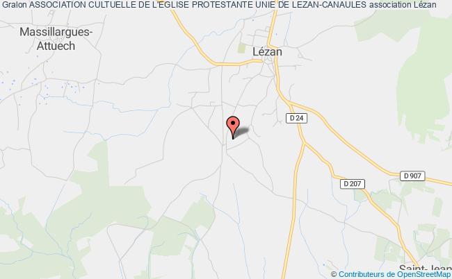 ASSOCIATION CULTUELLE DE L'EGLISE PROTESTANTE UNIE DE LEZAN-CANAULES