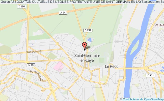 plan association Association Cultuelle De L'eglise Protestante Unie De Saint Germain En Laye Saint-Germain-en-Laye