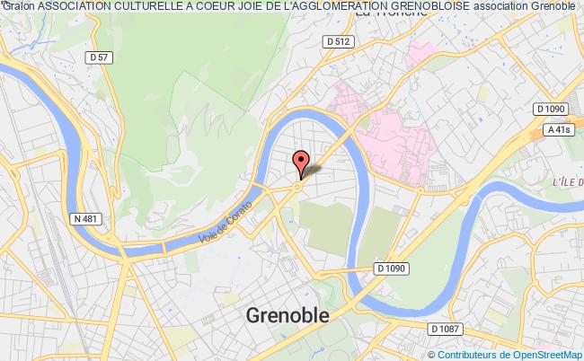 plan association Association Culturelle A Coeur Joie De L'agglomeration Grenobloise Grenoble