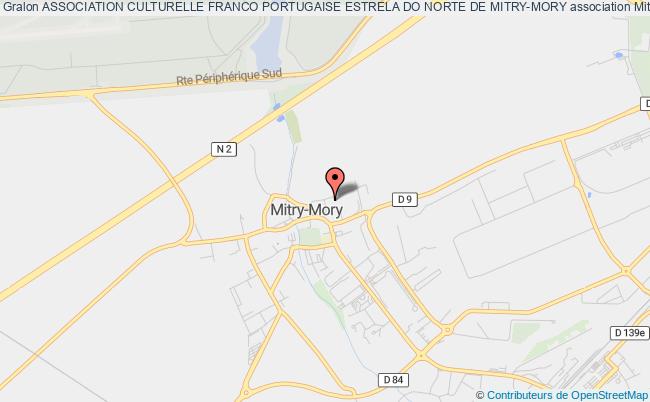 plan association Association Culturelle Franco Portugaise Estrela Do Norte De Mitry-mory Mitry-Mory