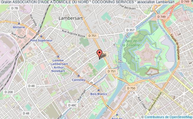 plan association Association D'aide A Domicile Du Nord " Cocooning Services " Lambersart