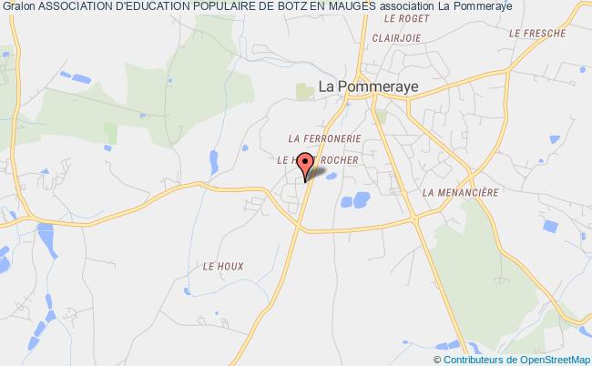 plan association Association D'education Populaire De Botz En Mauges Mauges-sur-Loire