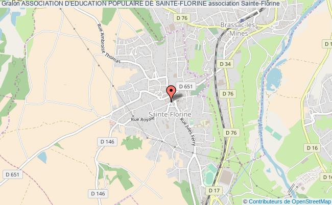 ASSOCIATION D'EDUCATION POPULAIRE DE SAINTE-FLORINE