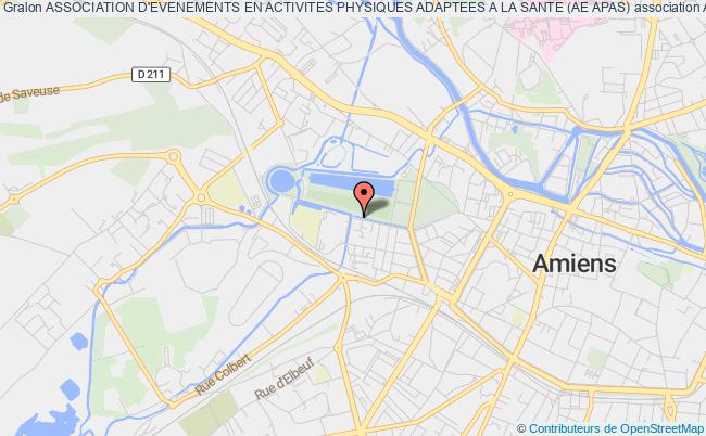 plan association Association D'evenements En Activites Physiques Adaptees A La Sante (ae Apas) Amiens