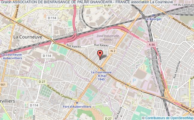 plan association Association De Bienfaisance De Palar Gnanodaya - France La Courneuve