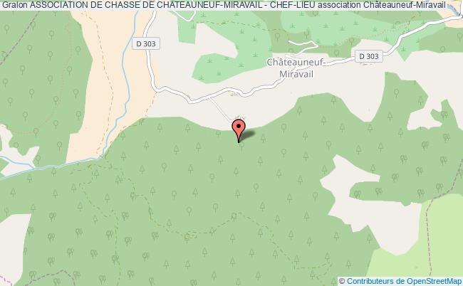ASSOCIATION DE CHASSE DE CHATEAUNEUF-MIRAVAIL - CHEF-LIEU