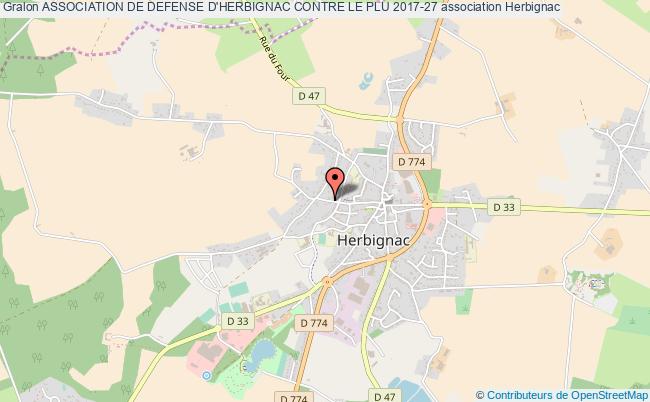 ASSOCIATION DE DEFENSE D'HERBIGNAC CONTRE LE PLU 2017-27