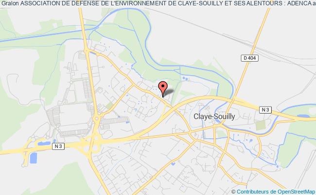 ASSOCIATION DE DEFENSE DE L'ENVIRONNEMENT DE CLAYE-SOUILLY ET SES ALENTOURS : ADENCA