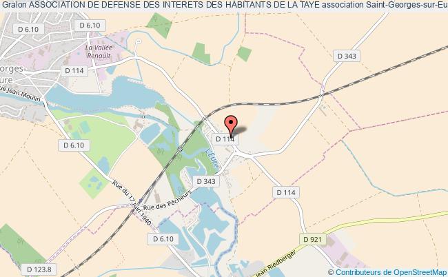 plan association Association De Defense Des Interets Des Habitants De La Taye Saint-Georges-sur-Eure