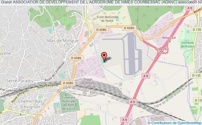 ASSOCIATION DE DEVELOPPEMENT DE L'AERODROME DE NIMES COURBESSAC (ADANC)