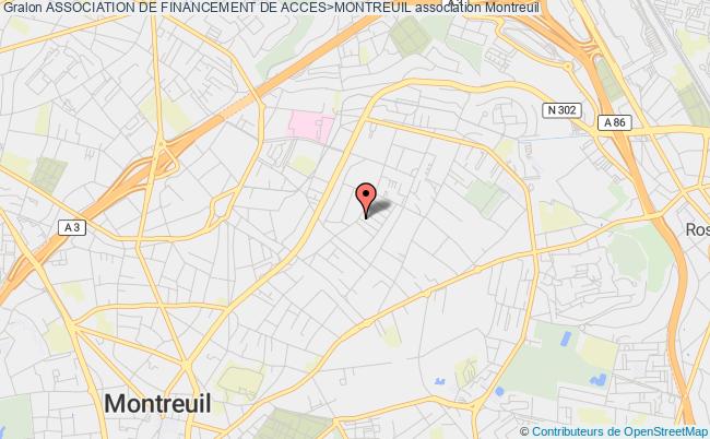 plan association Association De Financement De Acces>montreuil Montreuil