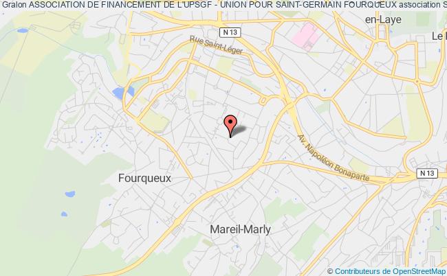 plan association Association De Financement De L'upsgf - Union Pour Saint-germain Fourqueux Saint-Germain-en-Laye