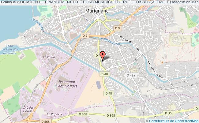 plan association Association De Financement Elections Municipales Eric Le Disses (afemeld) Marignane